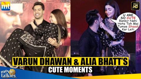 Alia Bhatt & Varun Dhawan's Most R0MANTIC CUTE Moment At Kalank - First  Class Song Launch