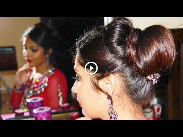 Bridal Juda Hairstyle by @ajbeautyparlour 💕💕 Watch full video on my  YouTube channel #hairstyles #hairstylist #kashees #weddinghair… | Instagram