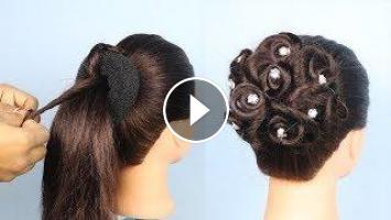 New Easy Wedding/Party Hairstyles || cute hairstyles 2019 || hairstyles for  girls