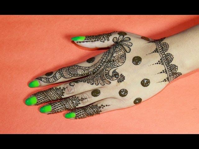 How To Draw Unqiue Simple Henna Design Best Mehndi Designs