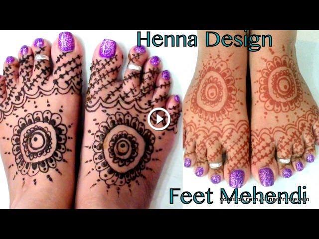 pakistani mehndi designs for feet